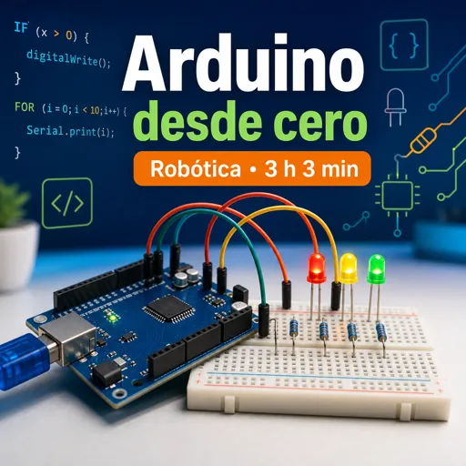 Imagen del curso gratis Arduino desde cero