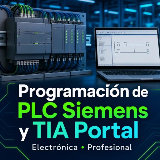 Imagen del curso gratis Programación de PLC Siemens y TIA Portal