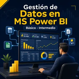 Imagen del curso gratis Gestión de Datos en MS Power BI