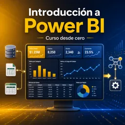 Imagen del curso gratis Introducción a Power BI