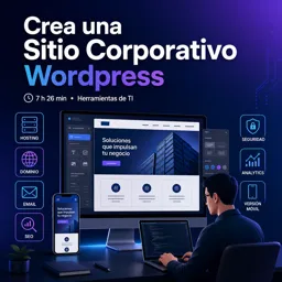 Imagen del curso gratis Crea una Sitio Corporativo Wordpress