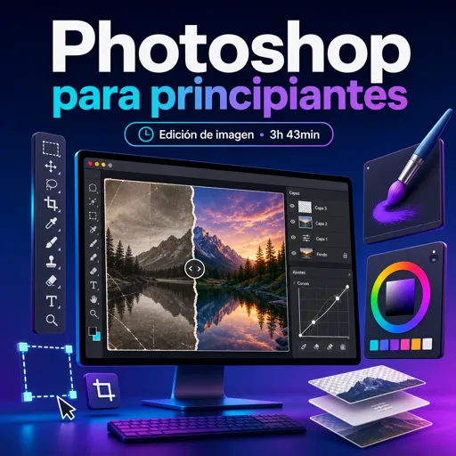 Imagen del curso gratis Photoshop para principiantes