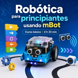Imagen del curso gratis Robótica para principiantes usando mBot