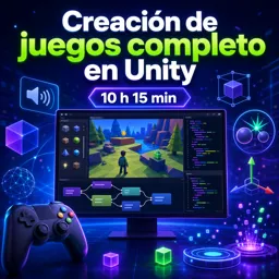 Imagen del curso gratis Creación de juegos completo en Unity