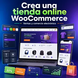Imagen del curso gratis Crea una tienda online WooCommerce