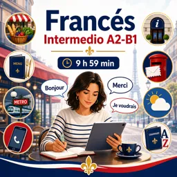 Imagen del curso gratis Francés Intermedio A2-B1