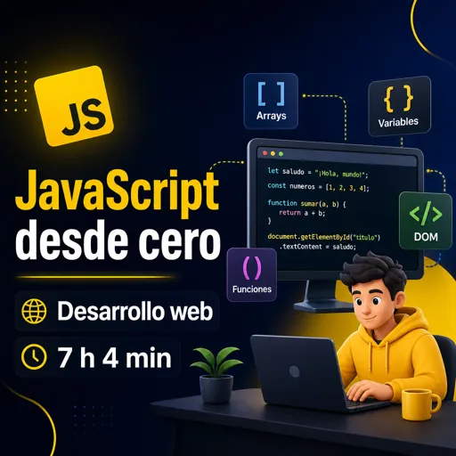 Imagen del curso gratis JavaScript desde cero