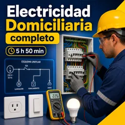 Imagen del curso gratis Electricidad Domiciliaria completo