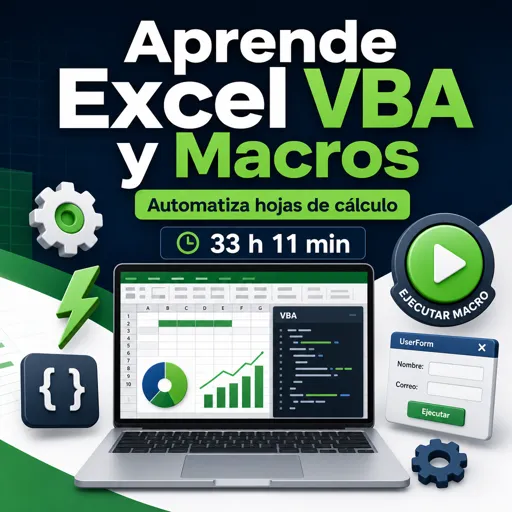 Imagen del curso gratis Aprende Excel VBA y Macros