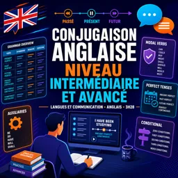 Image de cours gratuite Conjugaison anglaise niveau intermédiaire et avancé