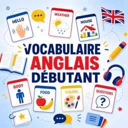 Image de cours gratuite Vocabulaire anglais débutant