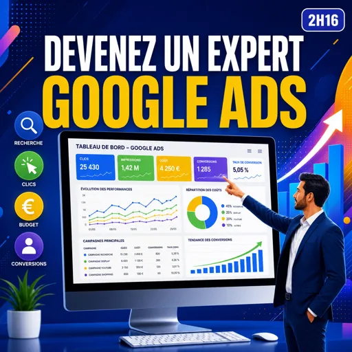 Image de cours gratuite Devenez un expert Google Ads