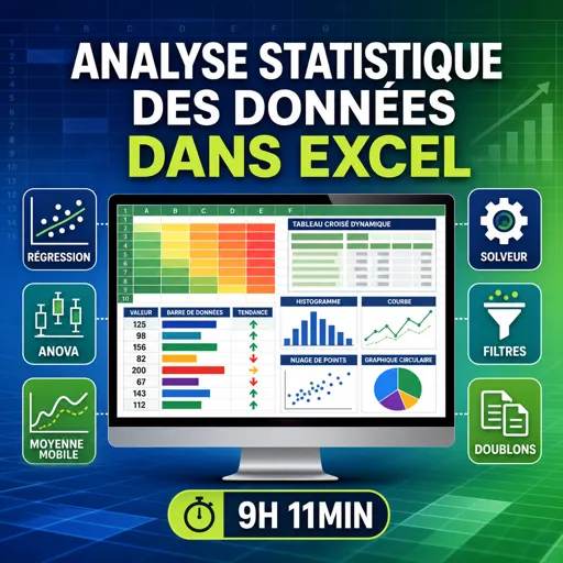 Image de cours gratuite Analyse statistique des données dans Excel