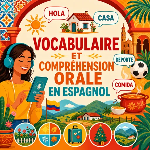 Image de cours gratuite Vocabulaire et compréhension orale en Espagnol