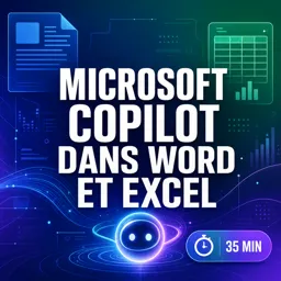 Image de cours gratuite Microsoft Copilot dans Word et Excel