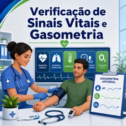 Imagem do Curso gratuito Verificação de Sinais Vitais e Gasometria