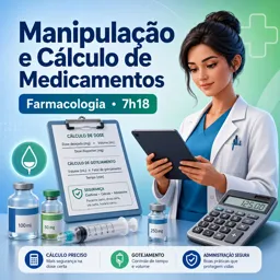 Imagem do Curso gratuito Manipulação e Cálculo de Medicamentos