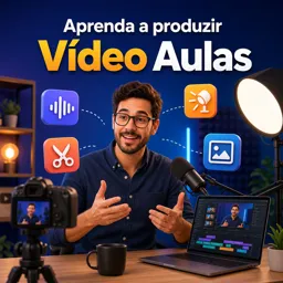 Imagem do Curso gratuito Aprenda a produzir Vídeo Aulas