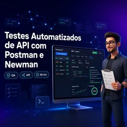 Imagem do Curso gratuito Testes Automatizados de API com Postman e Newman