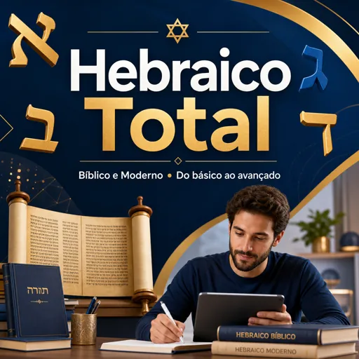 Imagem do Curso gratuito Hebraico Total