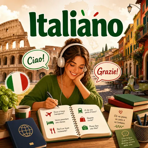 Imagem do Curso gratuito Italiano
