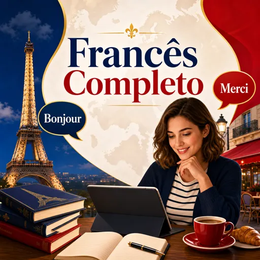 Imagem do Curso gratuito Francês Completo