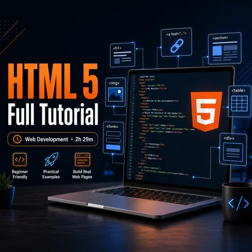 Free Course Image HTML 5 Full Tutorial