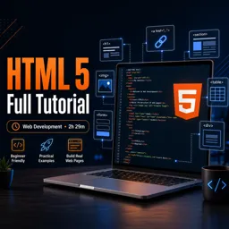Free Course Image HTML 5 Full Tutorial