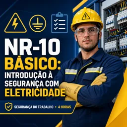 Imagem do Curso gratuito NR-10 Básico: Introdução à Segurança com Eletricidade
