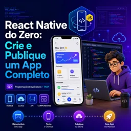 Imagem do Curso gratuito React Native do Zero: Crie e Publique um App Completo