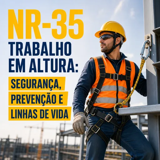 Imagem do Curso gratuito NR-35 Trabalho em Altura: Segurança, Prevenção e Linhas de Vida