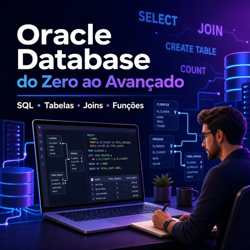 Imagem do Curso gratuito Oracle Database do Zero ao Avançado: SQL, Tabelas, Joins e Funções