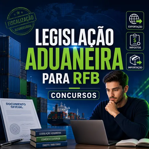 Imagem do Curso gratuito Legislação Aduaneira para Receita Federal (RFB)