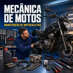 Imagem do Curso gratuito Mecânica de motos