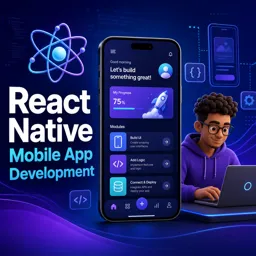 Imagem do Curso gratuito React Native Mobile App Development