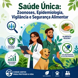 Imagem do Curso gratuito Saúde Única: Zoonoses, Epidemiologia, Vigilância e Segurança Alimentar