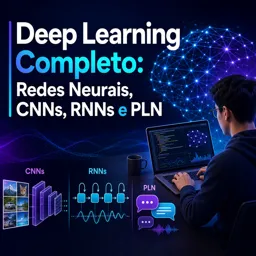 Imagem do Curso gratuito Deep Learning Completo: Redes Neurais, CNNs, RNNs e PLN