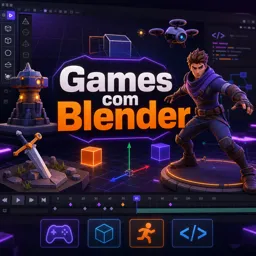 Imagem do Curso gratuito Games com Blender