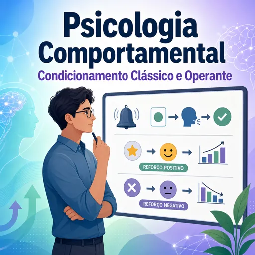 Imagem do Curso gratuito Psicologia Comportamental: Condicionamento Clássico e Operante