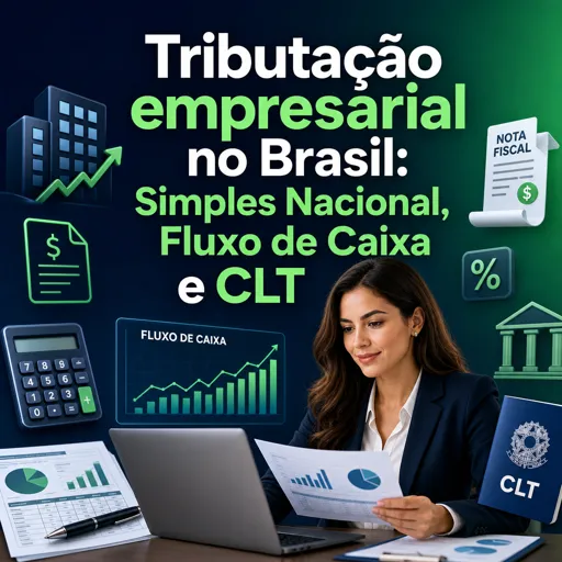 Imagem do Curso gratuito Tributação empresarial no Brasil: Simples Nacional, Fluxo de Caixa e CLT