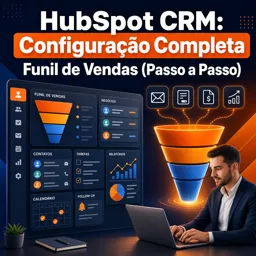 Imagem do Curso gratuito HubSpot CRM: Configuração Completa e Funil de Vendas (Passo a Passo)