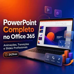 Imagem do Curso gratuito PowerPoint Completo no Office 365: Animações, Transições e Slides Profissionais