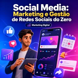 Imagem do Curso gratuito Social Media: Marketing e Gestão de Redes Sociais do Zero