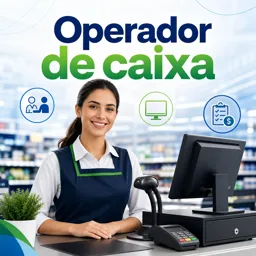 Imagem do Curso gratuito Operador de caixa