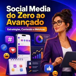 Imagem do Curso gratuito Social Media do Zero ao Avançado com Estratégias, Conteúdo e Métricas