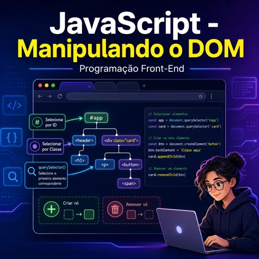 Imagem do Curso gratuito JavaScript - Manipulando o DOM