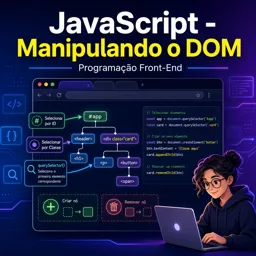 Imagem do Curso gratuito JavaScript - Manipulando o DOM