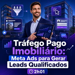 Imagem do Curso gratuito Tráfego Pago Imobiliário: Meta Ads para Gerar Leads Qualificados