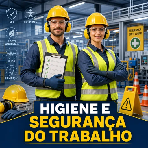 Imagem do Curso gratuito Higiene e Segurança do trabalho