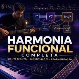 Imagem do Curso gratuito Harmonia Funcional Completa (Contraponto, Substituições e Rearmonização)